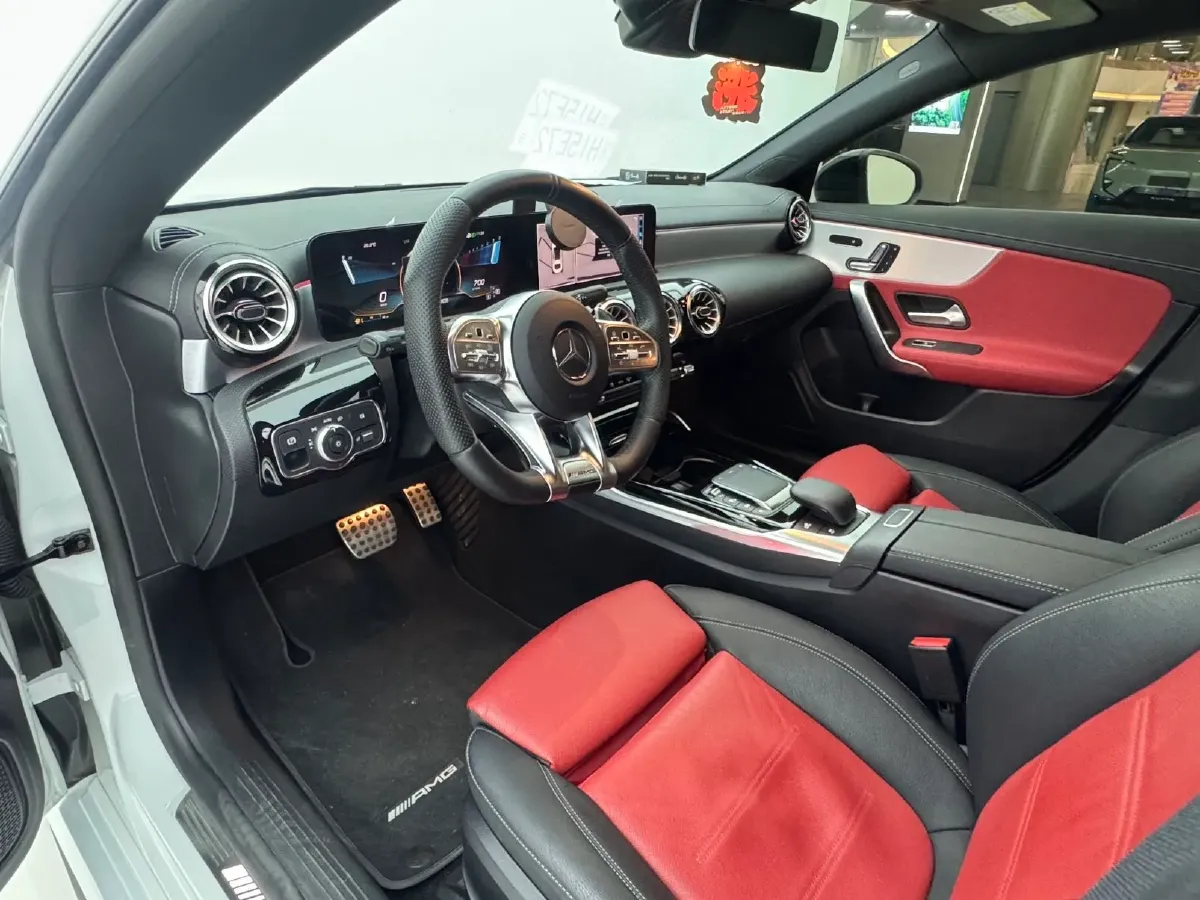 2021 Mercedes-Benz CLA AMG 2.0T 306HP L4 7DCT,autocango,china used car exporter,china ev exporter,chinese used car exporter,chinese used ev exporter