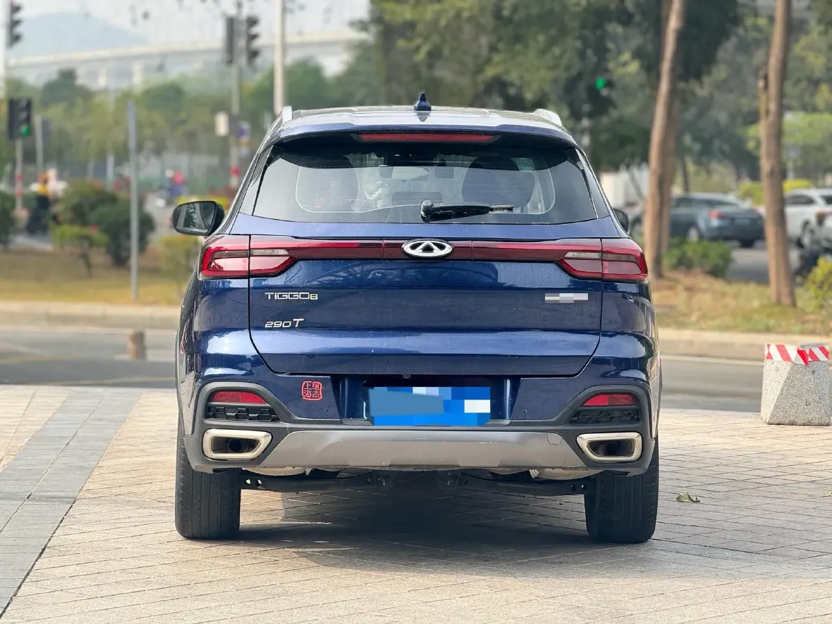 2019 Chery Tiggo 8 1.6T 197HP L4 7DCT,autocango,china used car exporter,china ev exporter,chinese used car exporter,chinese used ev exporter