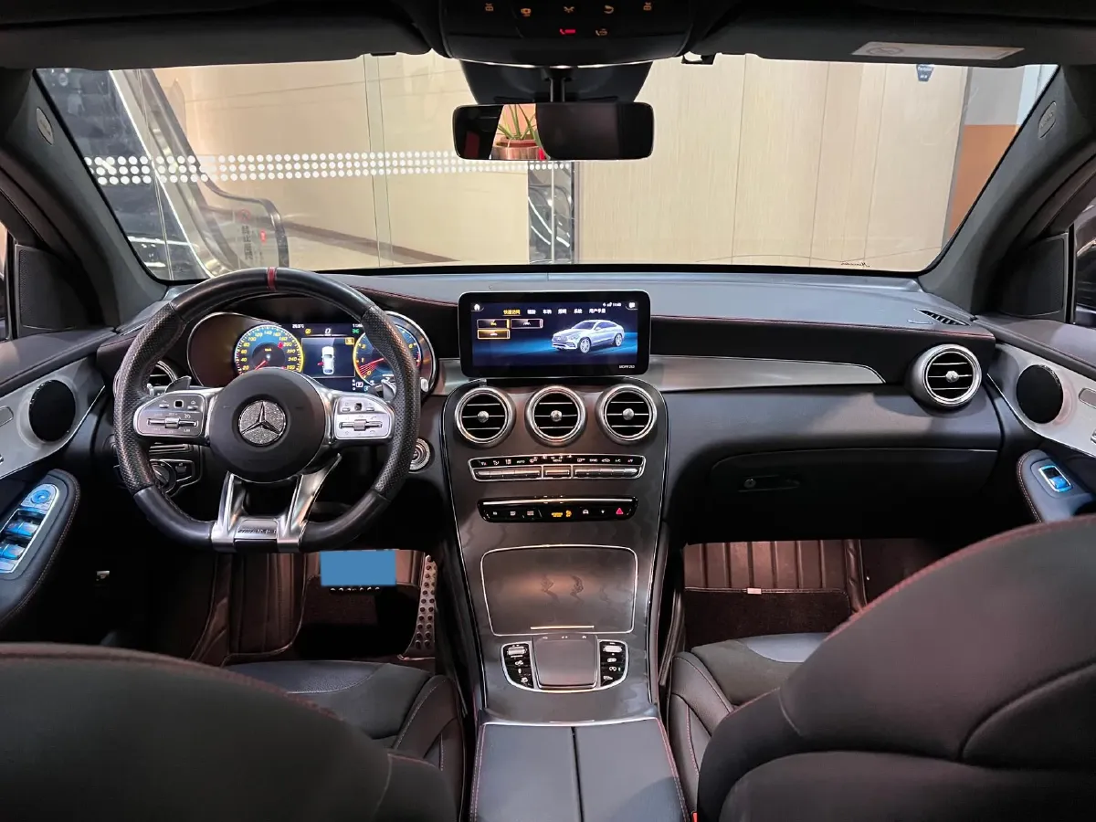 2020 Mercedes-Benz GLC Coupe AMG 3.0T 390HP V6 9AT,autocango,china used car exporter,china ev exporter,chinese used car exporter,chinese used ev exporter