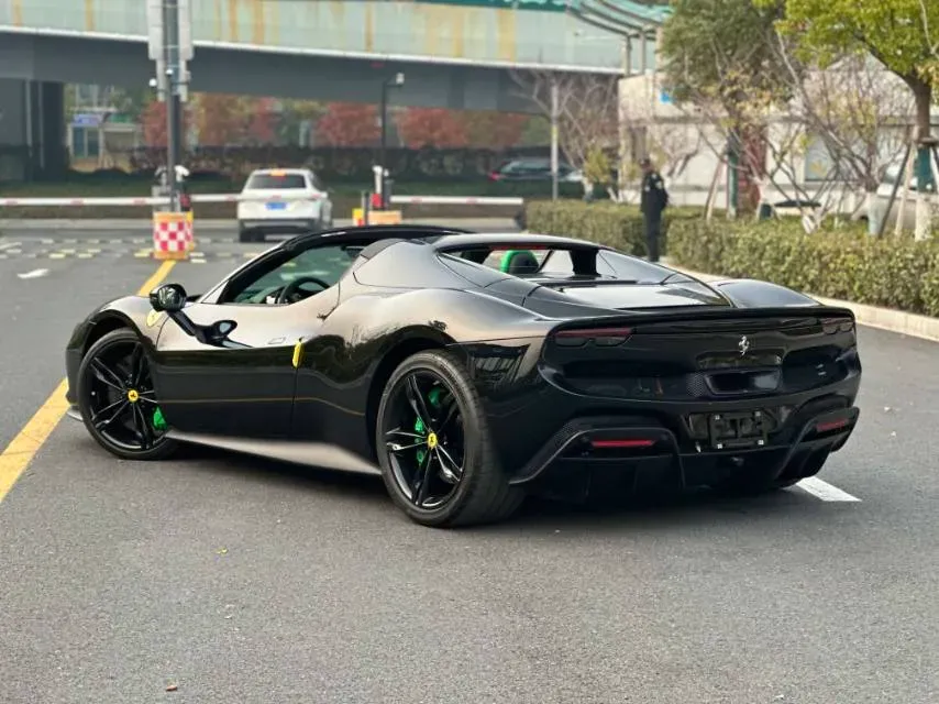 2022 Ferrari 296 3.0T 663HP V6 8DCT PHEV 7.45KWH,autocango,china used car exporter,china ev exporter,chinese used car exporter,chinese used ev exporter