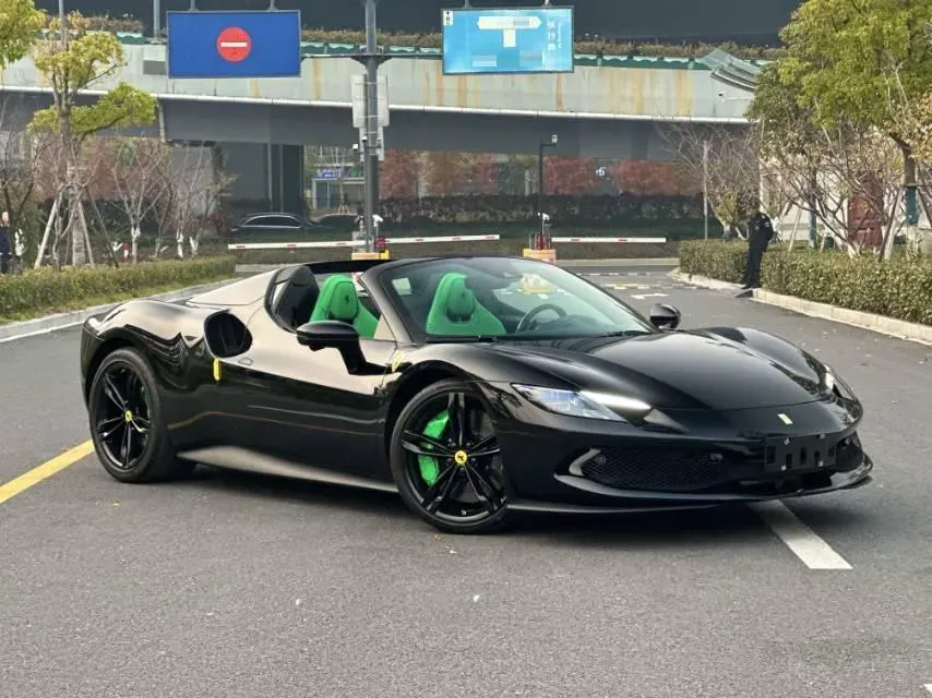 2022 Ferrari 296 3.0T 663HP V6 8DCT PHEV 7.45KWH,autocango,china used car exporter,china ev exporter,chinese used car exporter,chinese used ev exporter