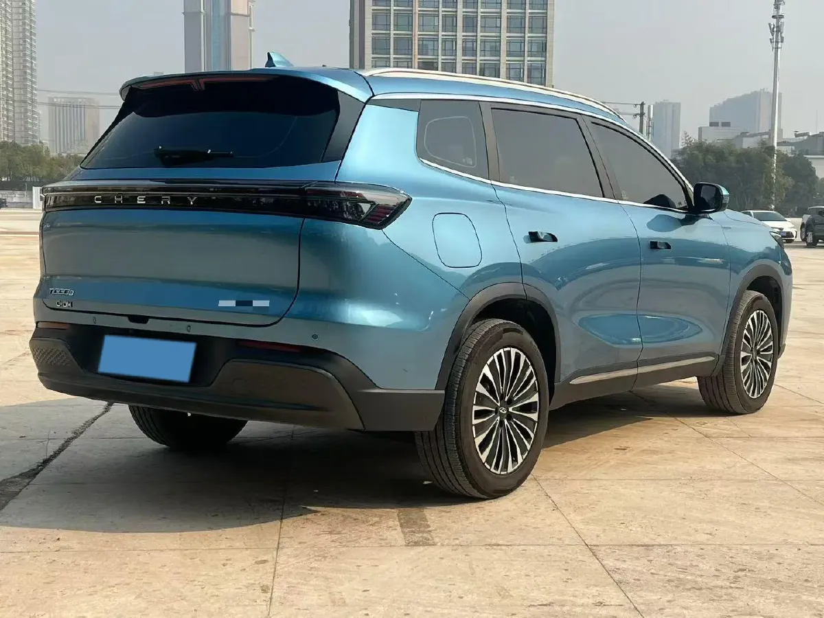 2025 Chery Tiggo8 PLUS C-DM 1.5T 156HP L4 1DHT PHEV,autocango,china used car exporter,china ev exporter,chinese used car exporter,chinese used ev exporter