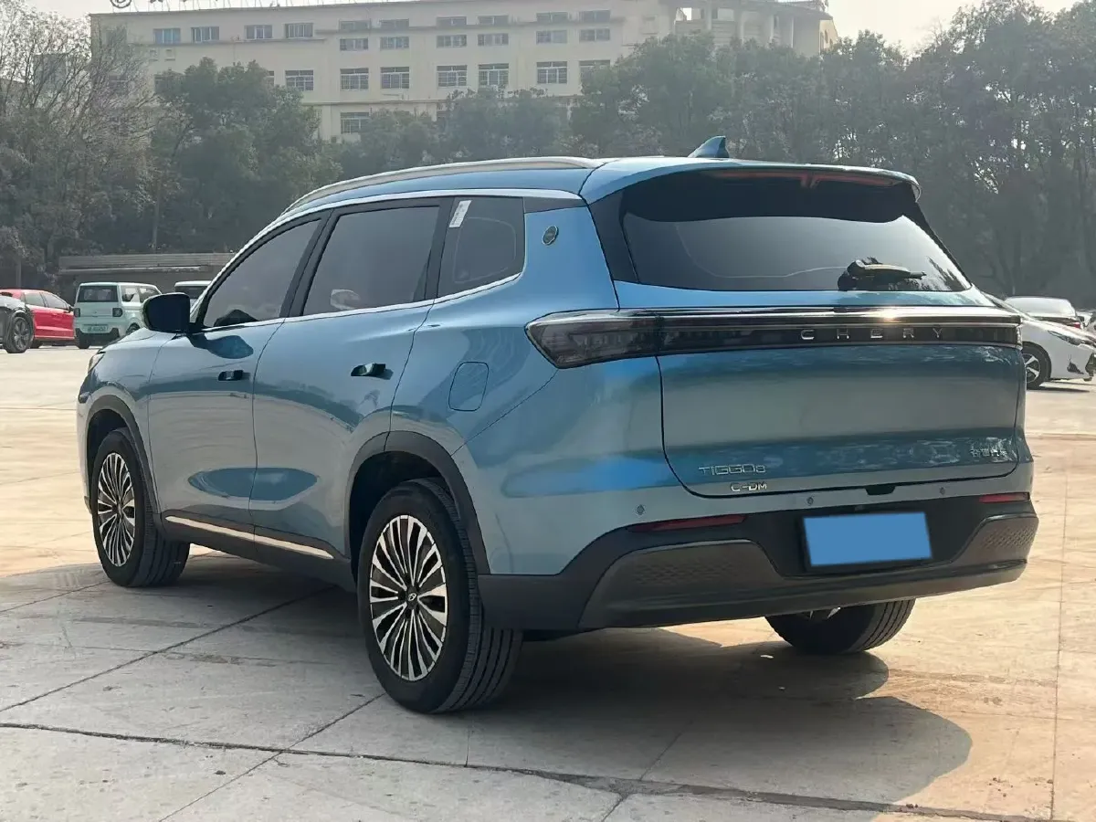 2025 Chery Tiggo8 PLUS C-DM 1.5T 156HP L4 1DHT PHEV,autocango,china used car exporter,china ev exporter,chinese used car exporter,chinese used ev exporter