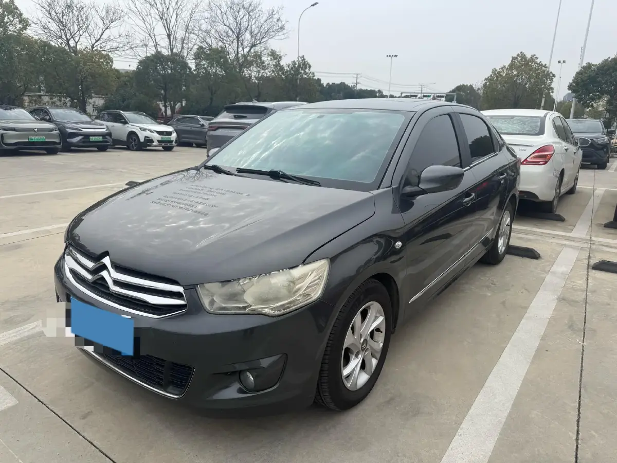 2016 Citroen Elysee 1.6L 117HP L4 6AT