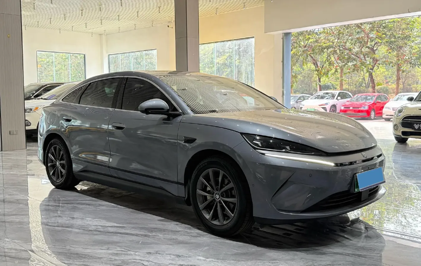 2025 BYD QinL BEV,autocango,china used car exporter,china ev exporter,chinese used car exporter,chinese used ev exporter