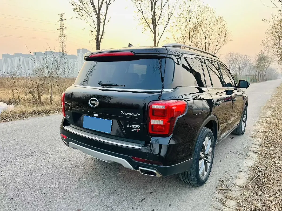 2017 GAC Trumpchi GS8 2.0T 201HP L4 6AT,autocango,china used car exporter,china ev exporter,chinese used car exporter,chinese used ev exporter