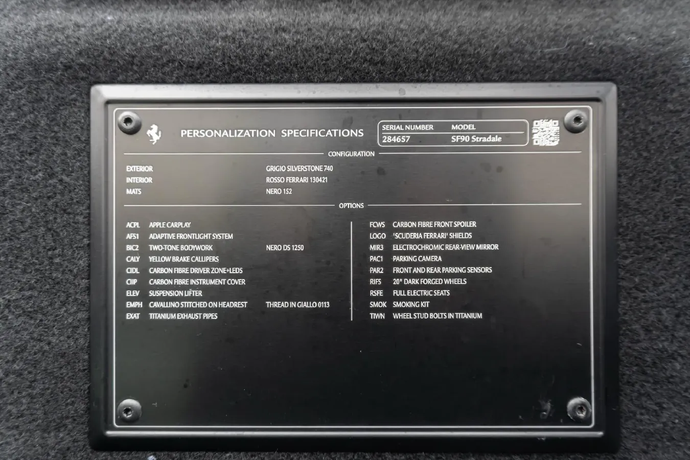 2020 Ferrari SF90 3.9T 781HP V8 8DCT PHEV 7.9KWH,autocango,china used car exporter,china ev exporter,chinese used car exporter,chinese used ev exporter