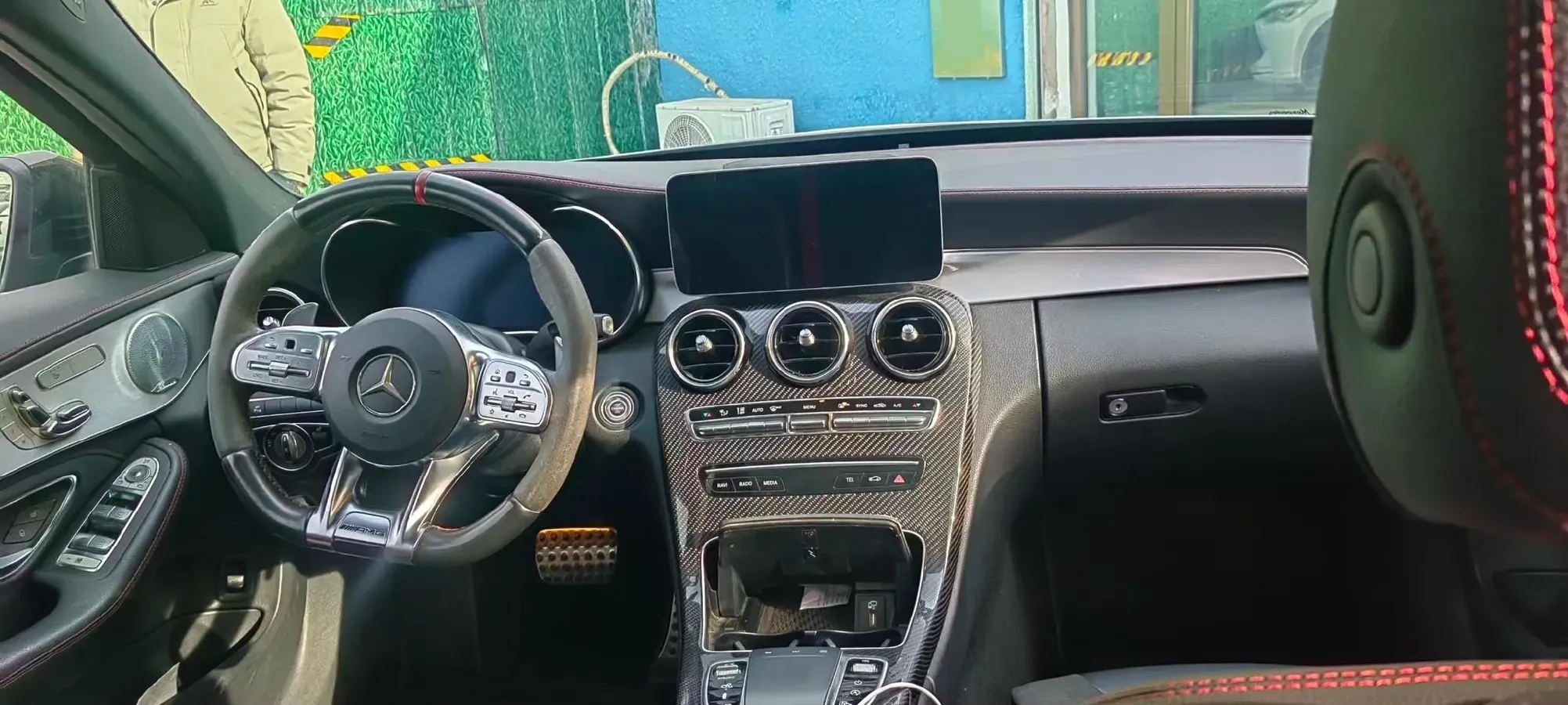 2019 Mercedes-Benz C AMG 3.0T 390HP V6 9AT,autocango,china used car exporter,china ev exporter,chinese used car exporter,chinese used ev exporter