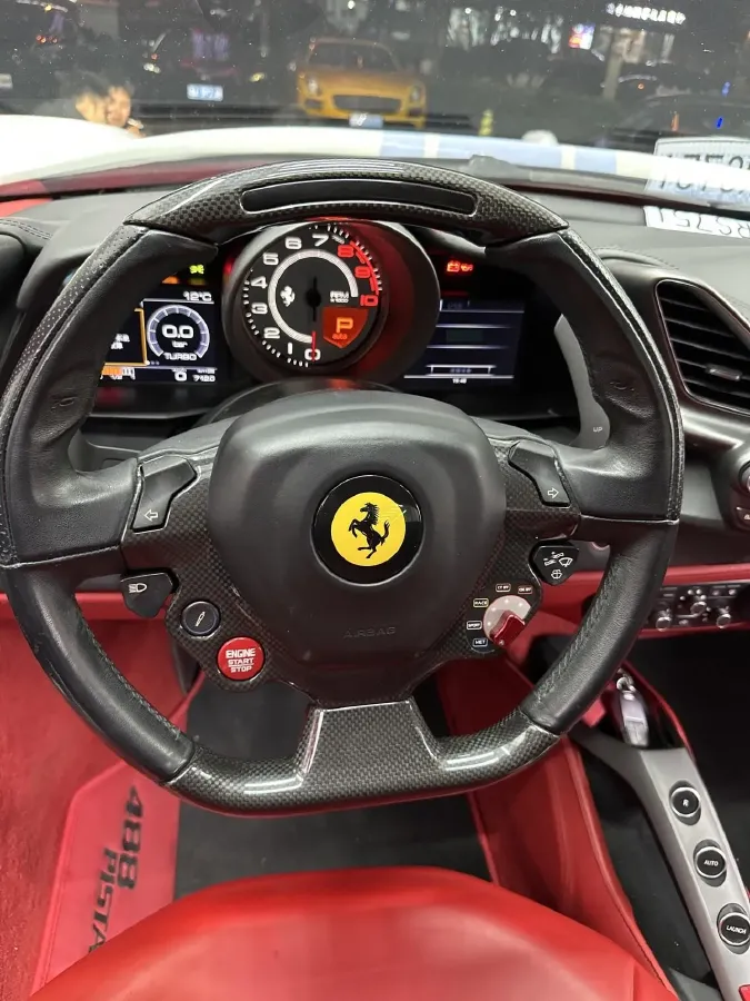 2015 Ferrari 488 3.9T 670HP V8 7DCT,autocango,china used car exporter,china ev exporter,chinese used car exporter,chinese used ev exporter