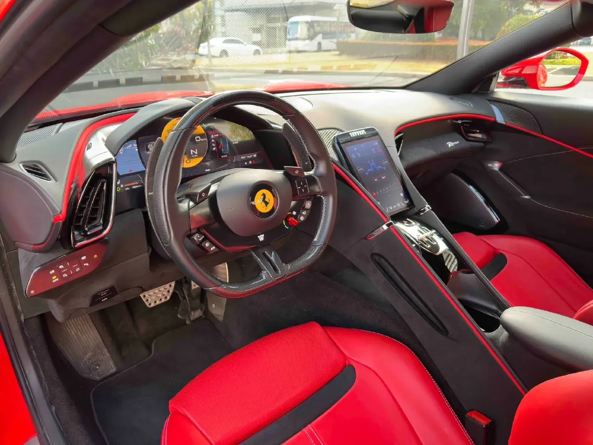 2020 Ferrari Roma 3.9T 620HP V8 8DCT,autocango,china used car exporter,china ev exporter,chinese used car exporter,chinese used ev exporter