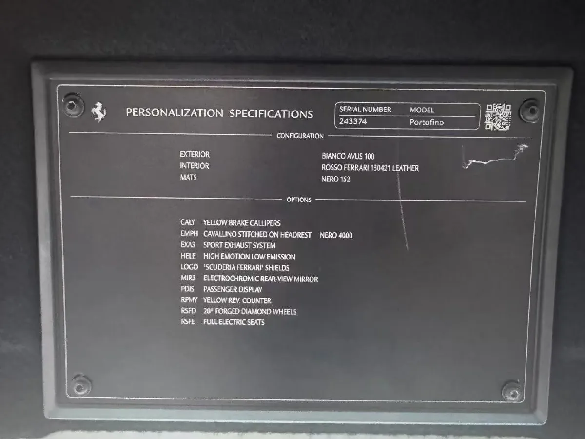 2018 Ferrari Portofino 3.9T 600HP V8 7DCT,autocango,china used car exporter,china ev exporter,chinese used car exporter,chinese used ev exporter