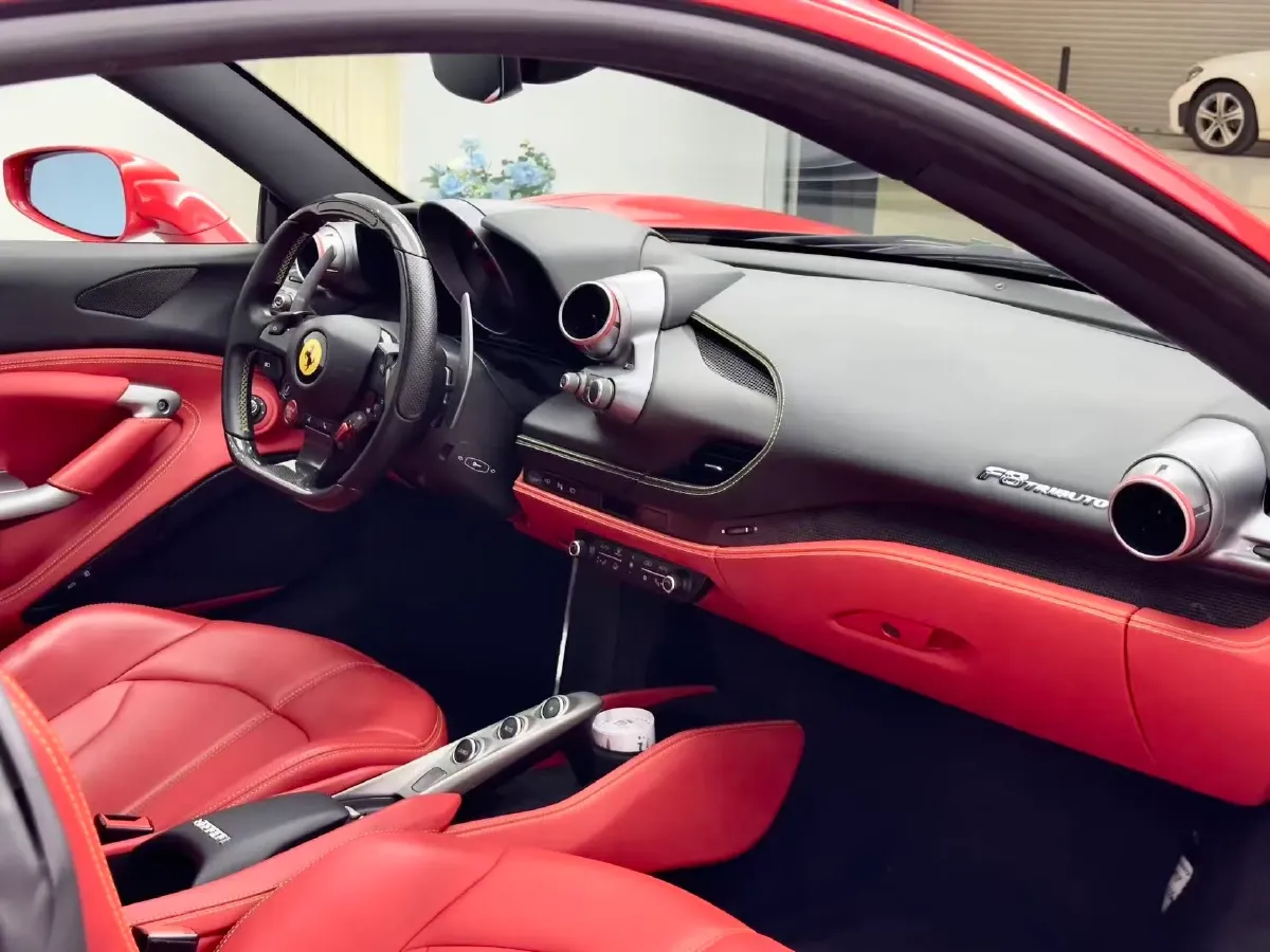 2020 Ferrari F8 3.9T 720HP V8 7DCT,autocango,china used car exporter,china ev exporter,chinese used car exporter,chinese used ev exporter