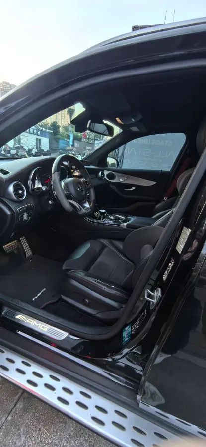 2017 Mercedes-Benz GLC AMG 3.0T 367HP V6 9AT,autocango,china used car exporter,china ev exporter,chinese used car exporter,chinese used ev exporter