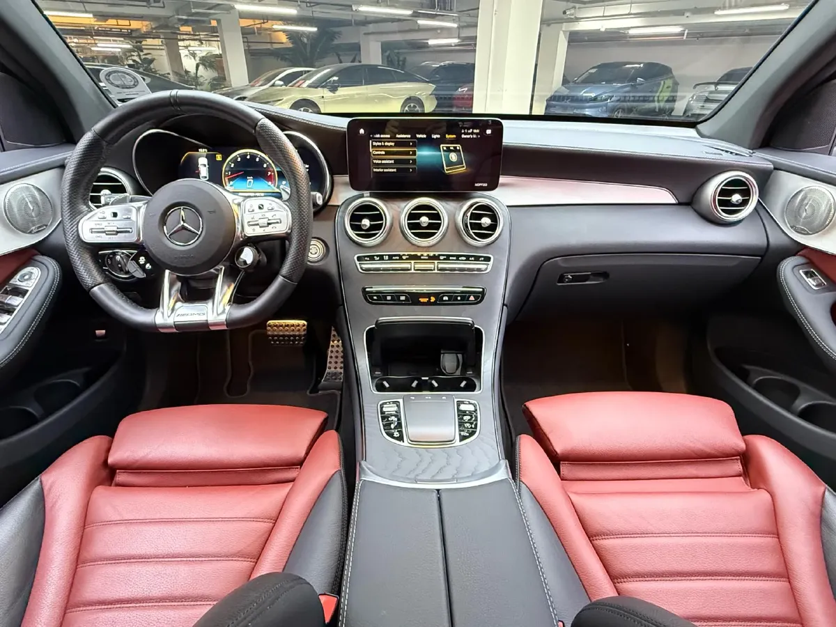 2020 Mercedes-Benz GLC AMG 3.0T 390HP V6 9AT,autocango,china used car exporter,china ev exporter,chinese used car exporter,chinese used ev exporter