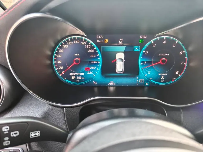 2022 Mercedes-Benz GLC AMG 3.0T 390HP V6 9AT,autocango,china used car exporter,china ev exporter,chinese used car exporter,chinese used ev exporter