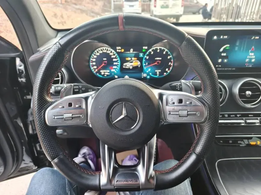 2022 Mercedes-Benz GLC AMG 3.0T 390HP V6 9AT,autocango,china used car exporter,china ev exporter,chinese used car exporter,chinese used ev exporter