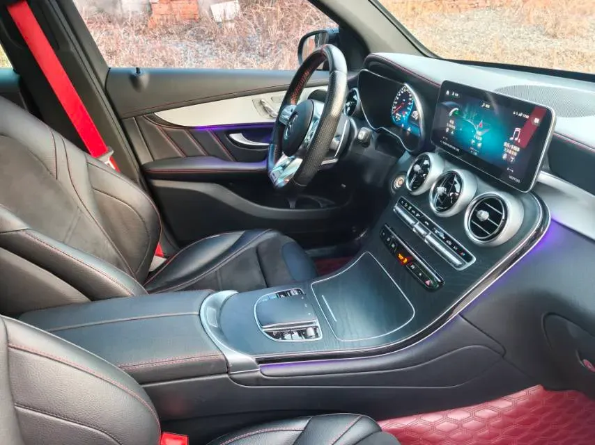 2022 Mercedes-Benz GLC AMG 3.0T 390HP V6 9AT,autocango,china used car exporter,china ev exporter,chinese used car exporter,chinese used ev exporter