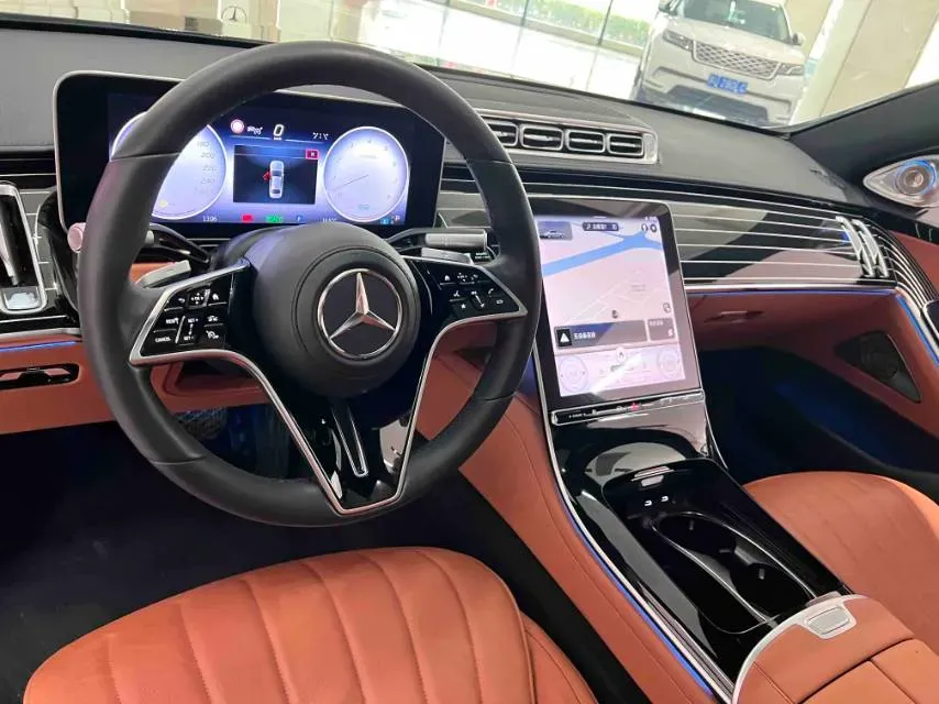 2021 Mercedes-Benz S Class 3.0T 313HP L6 9AT,autocango,china used car exporter,china ev exporter,chinese used car exporter,chinese used ev exporter