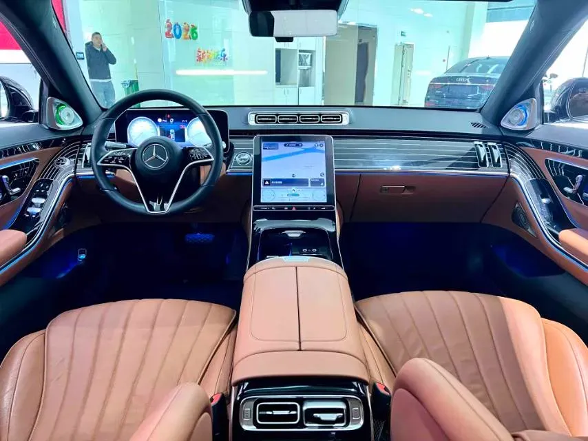 2021 Mercedes-Benz S Class 3.0T 313HP L6 9AT,autocango,china used car exporter,china ev exporter,chinese used car exporter,chinese used ev exporter