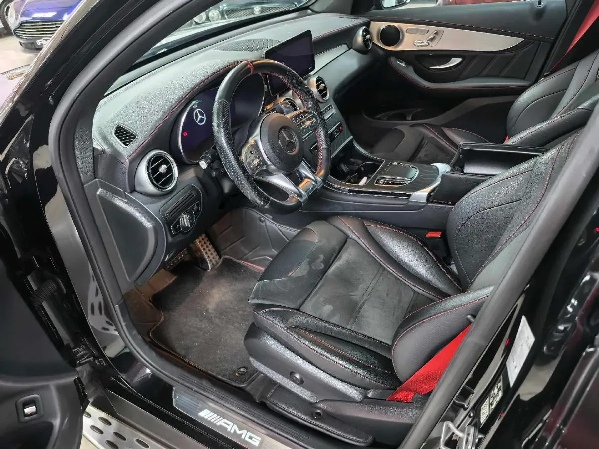 2022 Mercedes-Benz GLC Coupe AMG 3.0T 390HP V6 9AT,autocango,china used car exporter,china ev exporter,chinese used car exporter,chinese used ev exporter