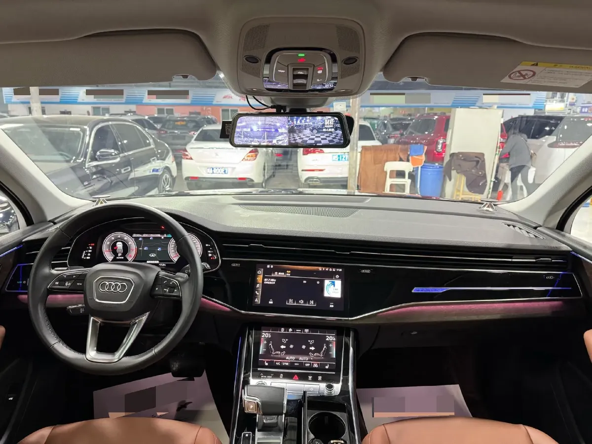 2021 Audi Q7 2.0T 245HP L4 8AT,autocango,china used car exporter,china ev exporter,chinese used car exporter,chinese used ev exporter