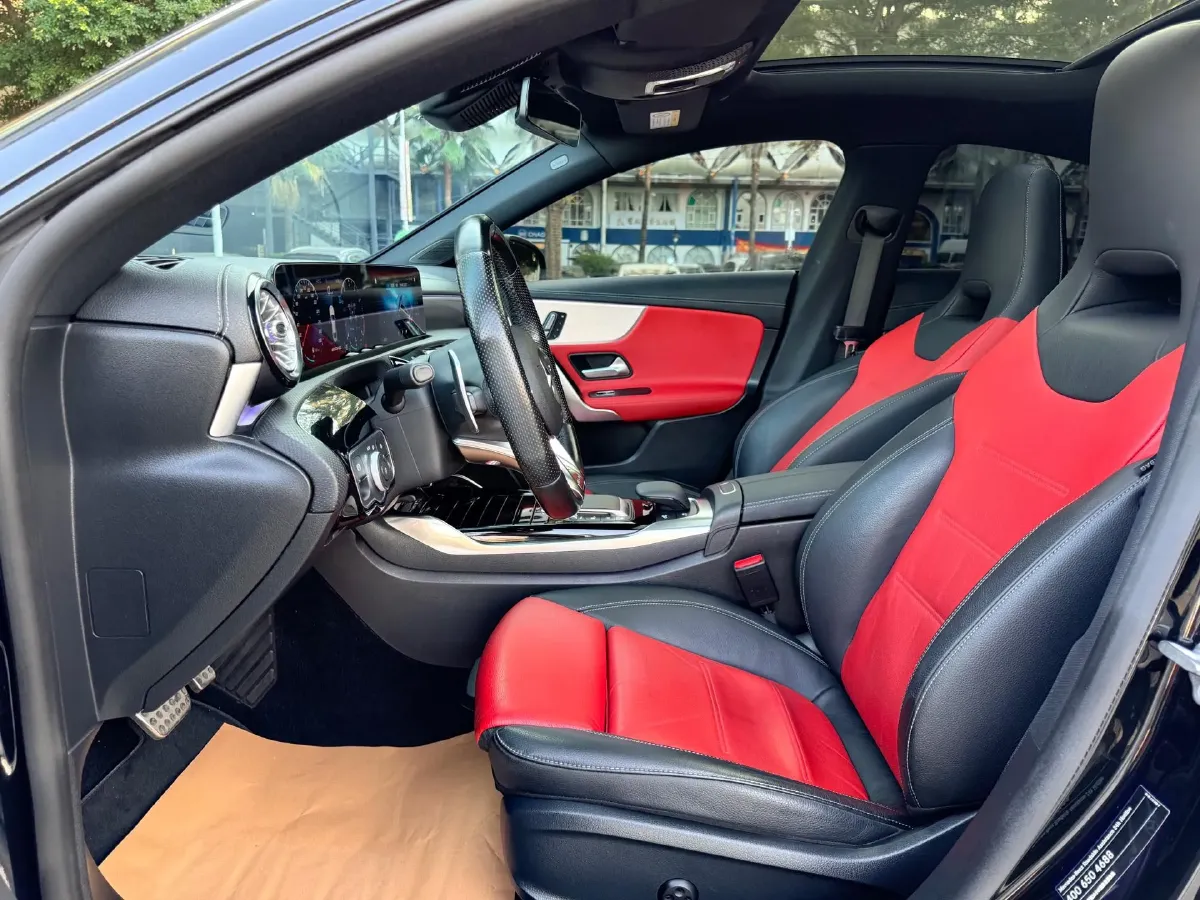 2021 Mercedes-Benz CLA AMG 2.0T 306HP L4 7DCT,autocango,china used car exporter,china ev exporter,chinese used car exporter,chinese used ev exporter