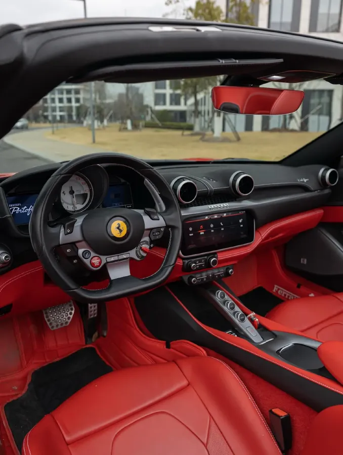 2018 Ferrari Portofino 3.9T 600HP V8 7DCT,autocango,china used car exporter,china ev exporter,chinese used car exporter,chinese used ev exporter