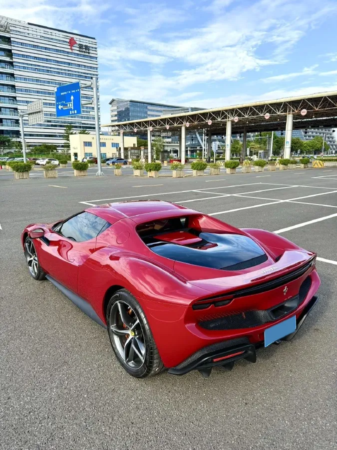 2021 Ferrari 296 3.0T 663HP V6 8DCT PHEV 7.45KWH,autocango,china used car exporter,china ev exporter,chinese used car exporter,chinese used ev exporter