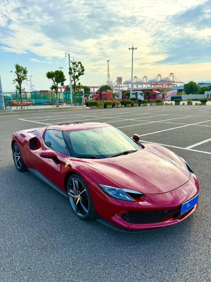 2021 Ferrari 296 3.0T 663HP V6 8DCT PHEV 7.45KWH,autocango,china used car exporter,china ev exporter,chinese used car exporter,chinese used ev exporter