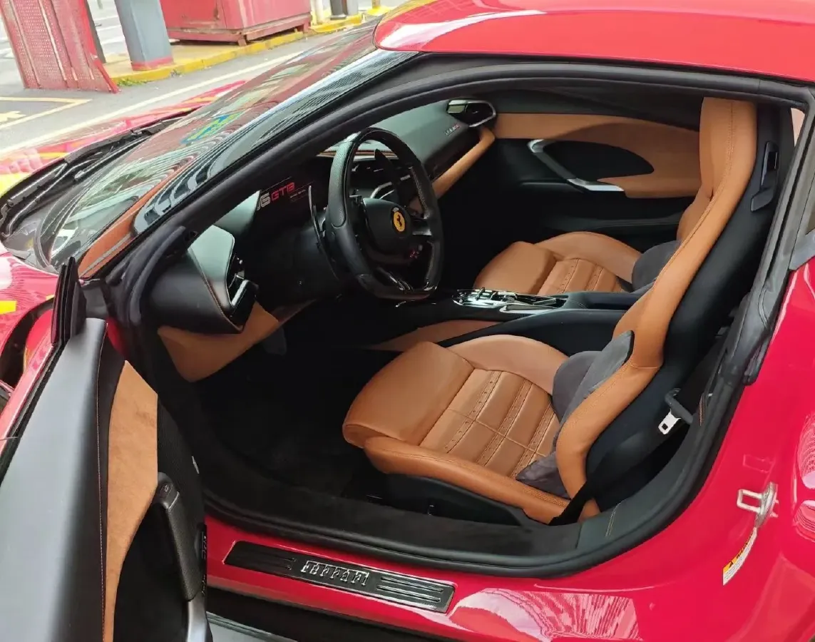2021 Ferrari 296 3.0T 663HP V6 8DCT PHEV 7.45KWH,autocango,china used car exporter,china ev exporter,chinese used car exporter,chinese used ev exporter