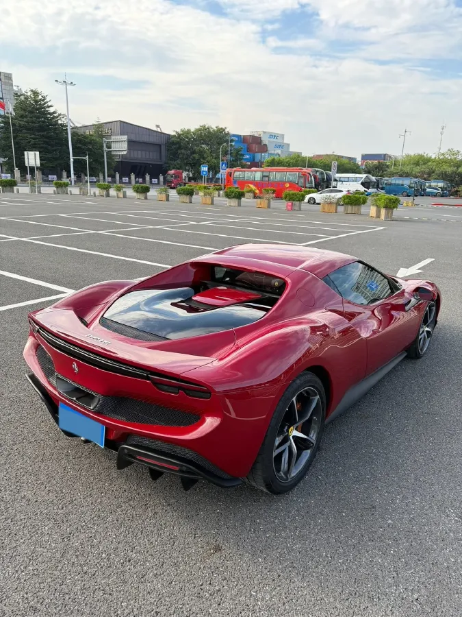 2021 Ferrari 296 3.0T 663HP V6 8DCT PHEV 7.45KWH,autocango,china used car exporter,china ev exporter,chinese used car exporter,chinese used ev exporter