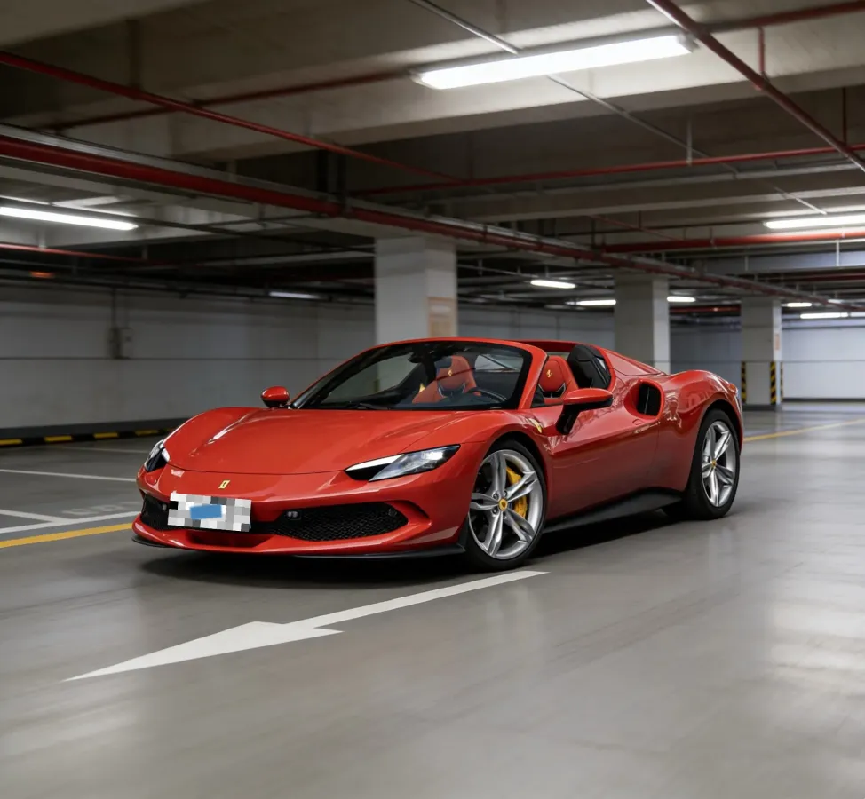 2022 Ferrari 296 3.0T 663HP V6 8DCT PHEV 7.45KWH,autocango,china used car exporter,china ev exporter,chinese used car exporter,chinese used ev exporter