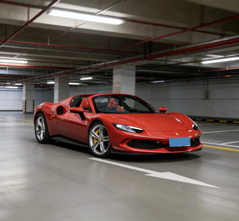 2022 Ferrari 296 3.0T 663HP V6 8DCT PHEV 7.45KWH,autocango,china used car exporter,china ev exporter,chinese used car exporter,chinese used ev exporter
