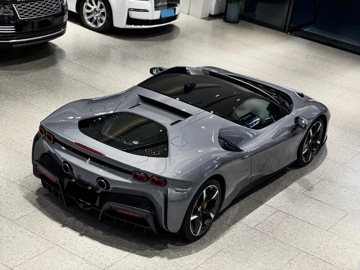 2020 Ferrari SF90 3.9T 781HP V8 8DCT PHEV 7.9KWH,autocango,china used car exporter,china ev exporter,chinese used car exporter,chinese used ev exporter