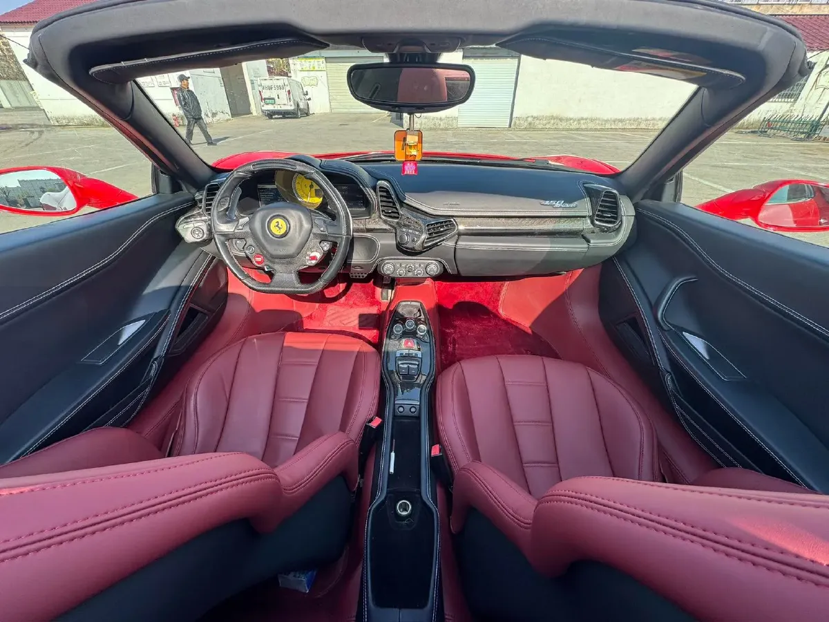 2013 Ferrari 458 4.5L 570HP V8 7DCT,autocango,china used car exporter,china ev exporter,chinese used car exporter,chinese used ev exporter