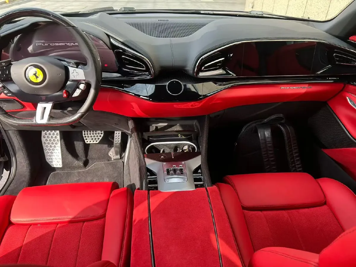 2023 Ferrari Purosangue 6.5L 725HP V12 8DCT,autocango,china used car exporter,china ev exporter,chinese used car exporter,chinese used ev exporter