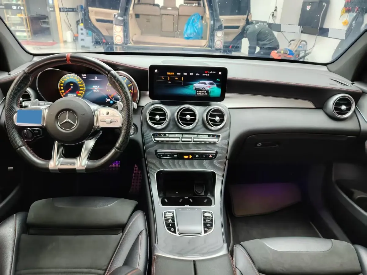 2022 Mercedes-Benz GLC AMG 3.0T 390HP V6 9AT,autocango,china used car exporter,china ev exporter,chinese used car exporter,chinese used ev exporter