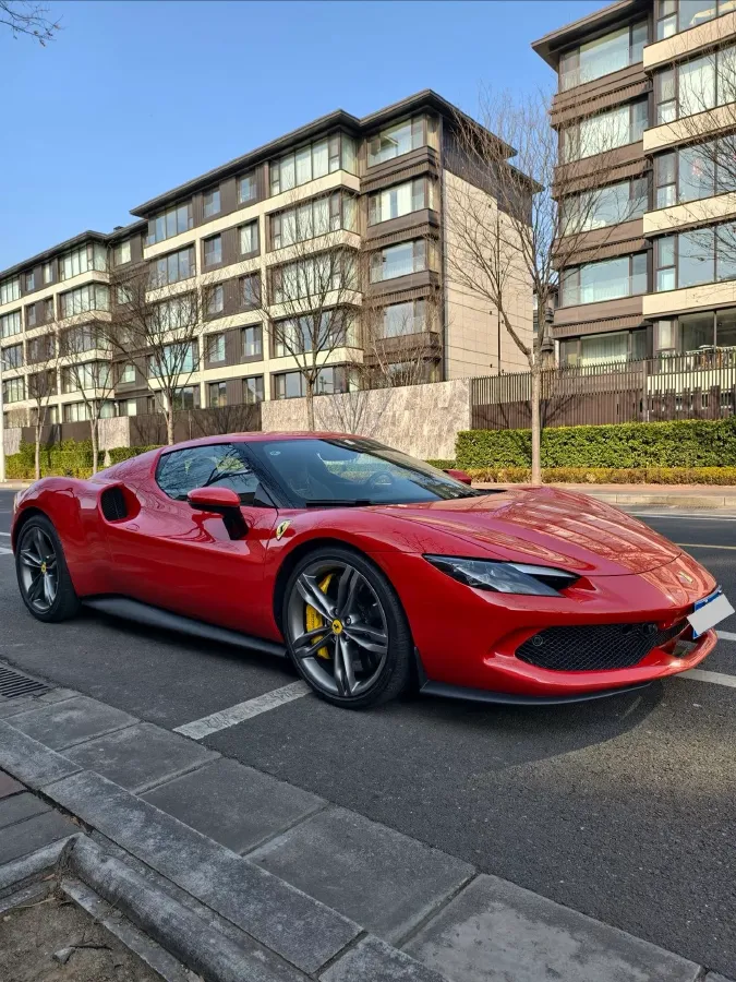 2021 Ferrari 296 3.0T 663HP V6 8DCT PHEV 7.45KWH,autocango,china used car exporter,china ev exporter,chinese used car exporter,chinese used ev exporter