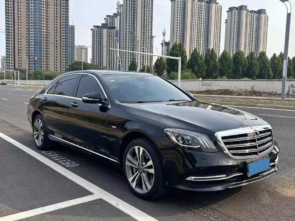 2020 Mercedes-Benz S Class 3.0T 299HP L6 9AT,autocango,china used car exporter,china ev exporter,chinese used car exporter,chinese used ev exporter