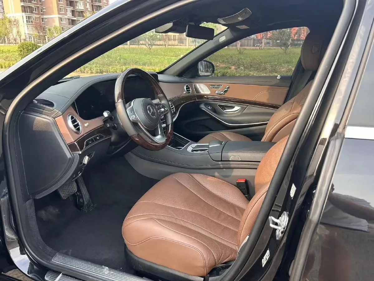 2020 Mercedes-Benz S Class 3.0T 299HP L6 9AT,autocango,china used car exporter,china ev exporter,chinese used car exporter,chinese used ev exporter