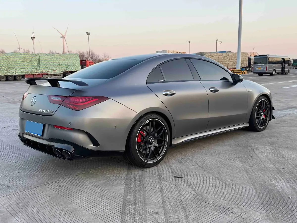 2024 Mercedes-Benz CLA AMG 2.0T 421HP L4 8DCT,autocango,china used car exporter,china ev exporter,chinese used car exporter,chinese used ev exporter