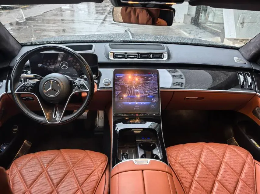 2023 Mercedes-Benz Maybach S Class 3.0T 367HP L6 9AT,autocango,china used car exporter,china ev exporter,chinese used car exporter,chinese used ev exporter