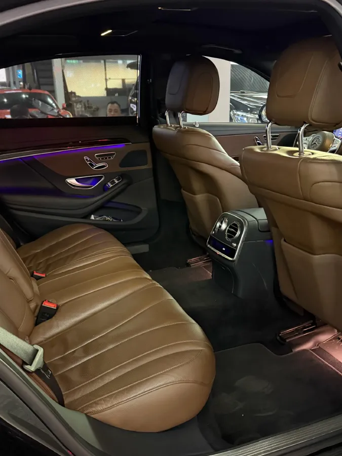 2020 Mercedes-Benz S Class 3.0T 299HP L6 9AT,autocango,china used car exporter,china ev exporter,chinese used car exporter,chinese used ev exporter