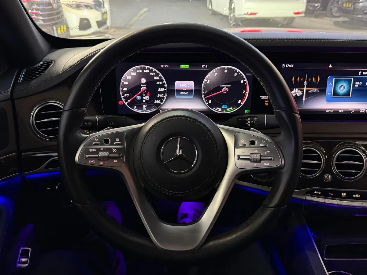 2020 Mercedes-Benz S Class 3.0T 299HP L6 9AT,autocango,china used car exporter,china ev exporter,chinese used car exporter,chinese used ev exporter