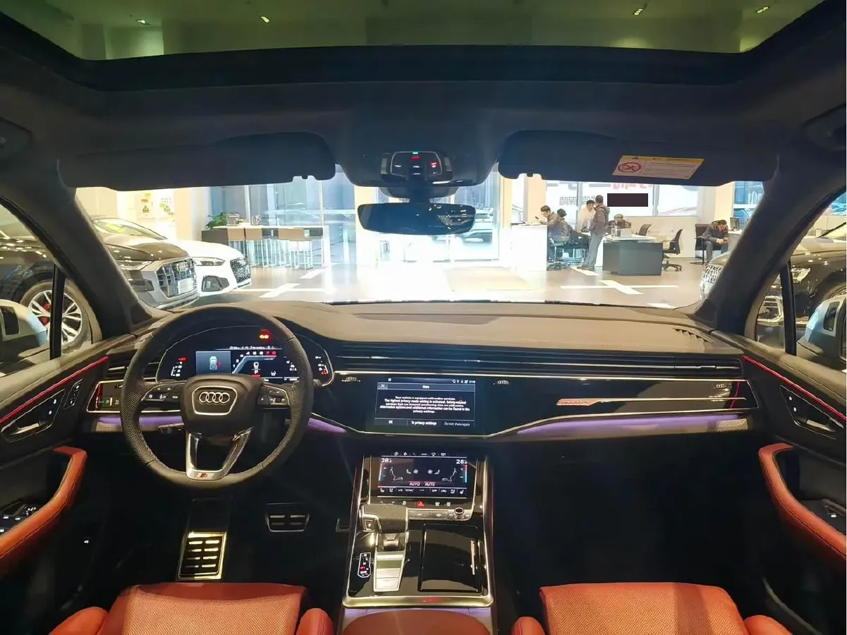 2024 Audi SQ7 4.0T 507HP V8 8AT,autocango,china used car exporter,china ev exporter,chinese used car exporter,chinese used ev exporter