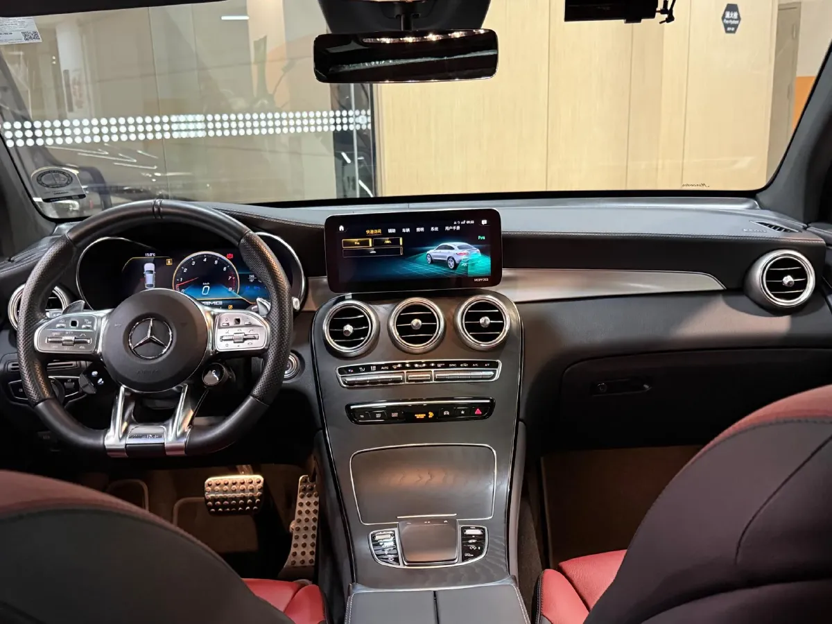 2020 Mercedes-Benz GLC Coupe AMG 3.0T 390HP V6 9AT,autocango,china used car exporter,china ev exporter,chinese used car exporter,chinese used ev exporter