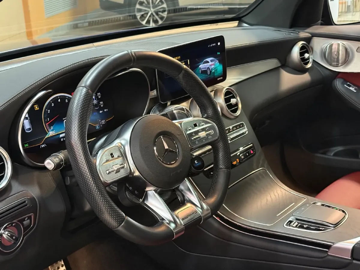 2020 Mercedes-Benz GLC Coupe AMG 3.0T 390HP V6 9AT,autocango,china used car exporter,china ev exporter,chinese used car exporter,chinese used ev exporter