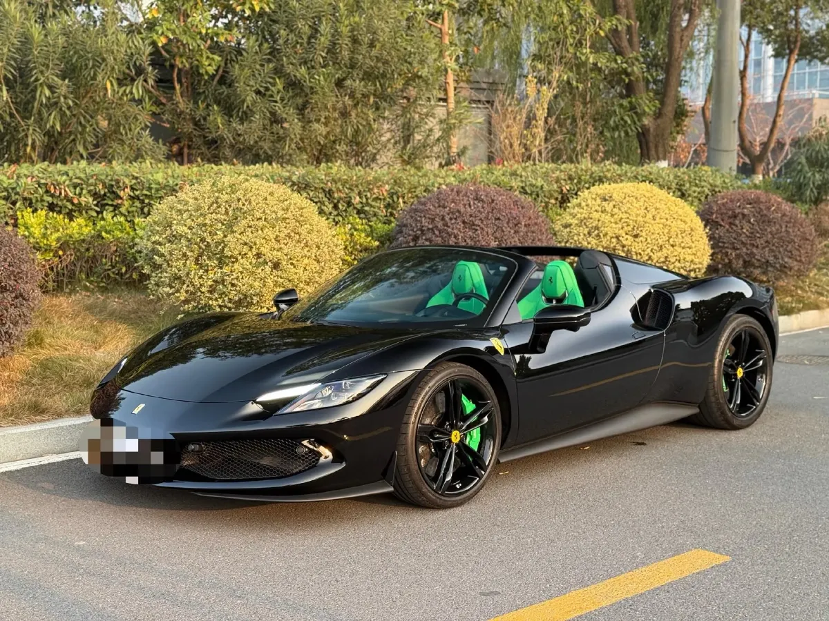 2022 Ferrari 296 3.0T 663HP V6 8DCT PHEV 7.45KWH,autocango,china used car exporter,china ev exporter,chinese used car exporter,chinese used ev exporter