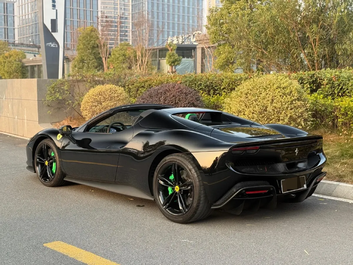 2022 Ferrari 296 3.0T 663HP V6 8DCT PHEV 7.45KWH,autocango,china used car exporter,china ev exporter,chinese used car exporter,chinese used ev exporter