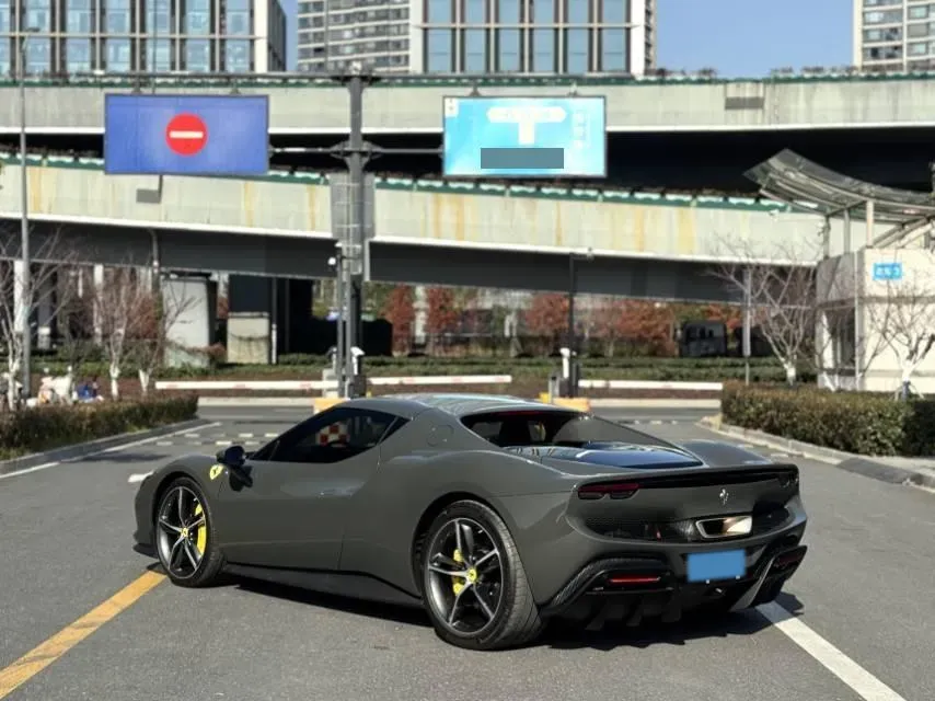 2021 Ferrari 296 3.0T 663HP V6 8DCT PHEV 7.45KWH,autocango,china used car exporter,china ev exporter,chinese used car exporter,chinese used ev exporter